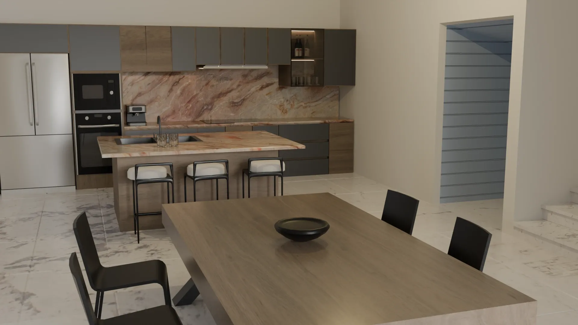 Modern kitchen
